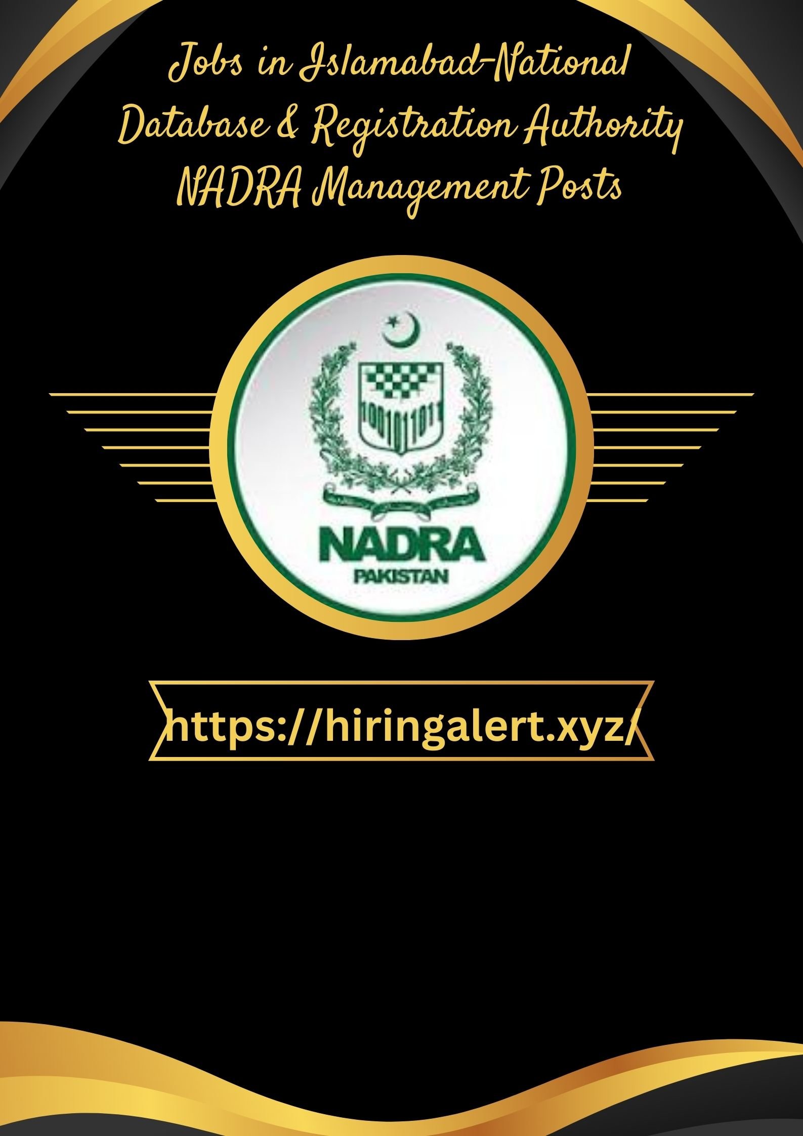 Jobs in Islamabad-National Database & Registration Authority NADRA Management Posts