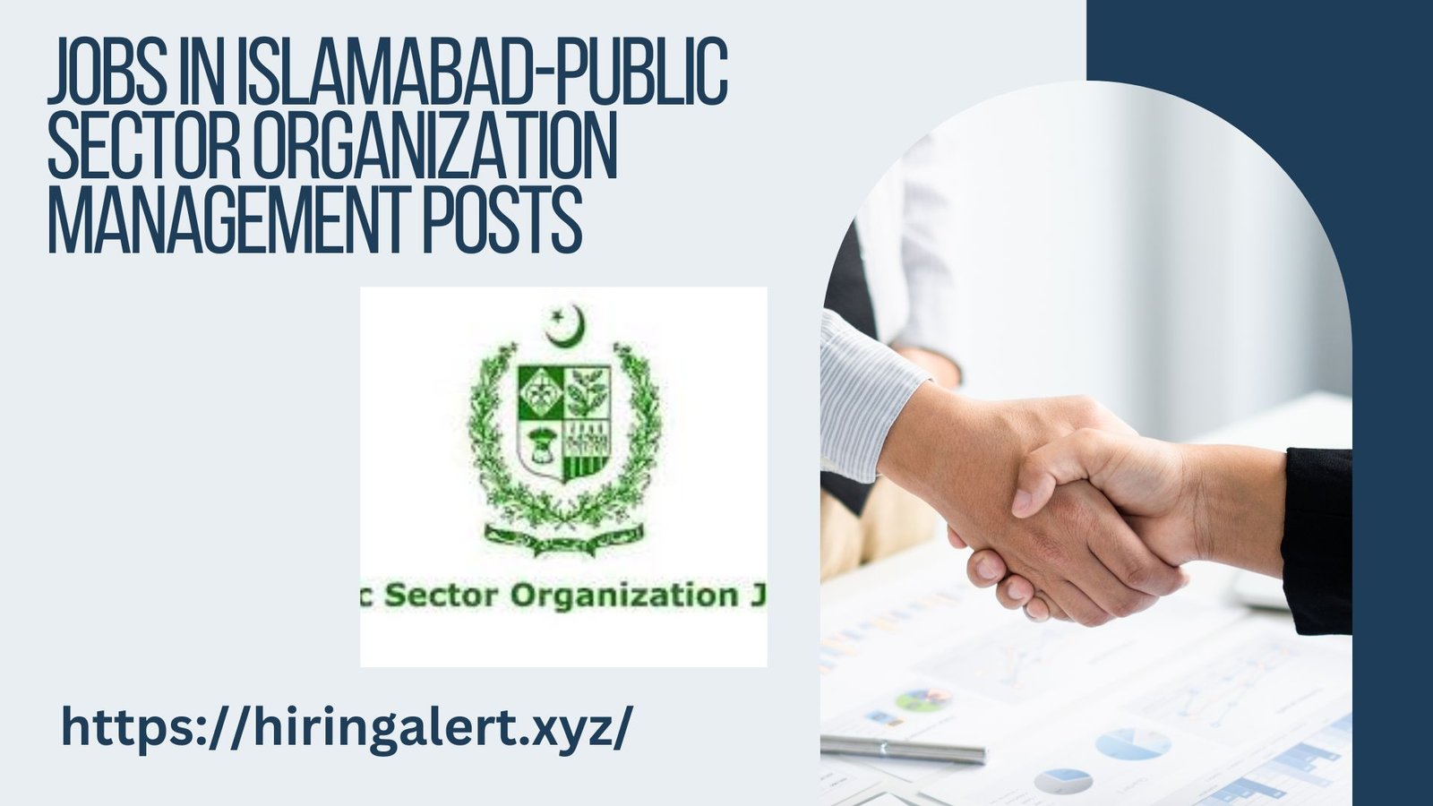 Jobs in Islamabad-Public Sector Organization Management Posts