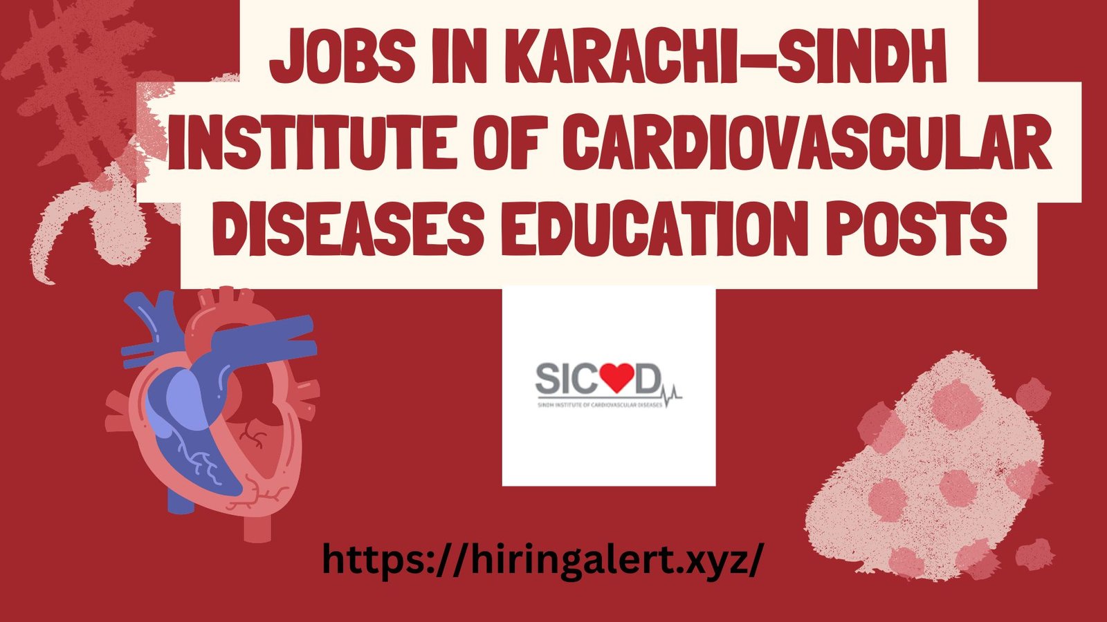 Jobs in Karachi-Sindh Institute of Cardiovascular Diseases Education Posts