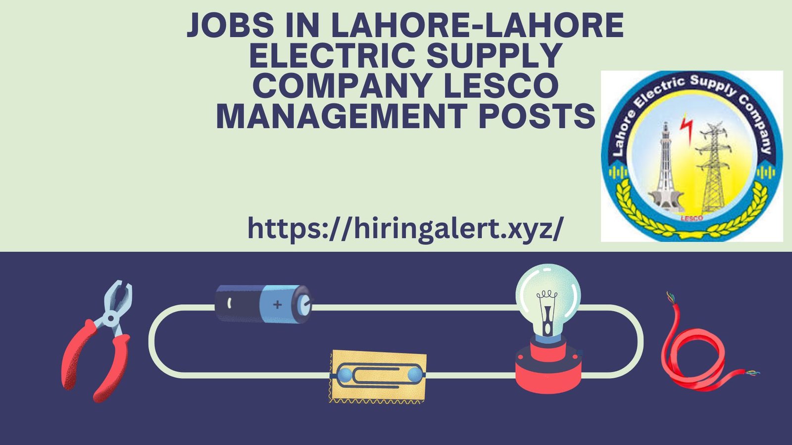 Jobs in Lahore-Lahore Electric Supply Company LESCO Management Posts