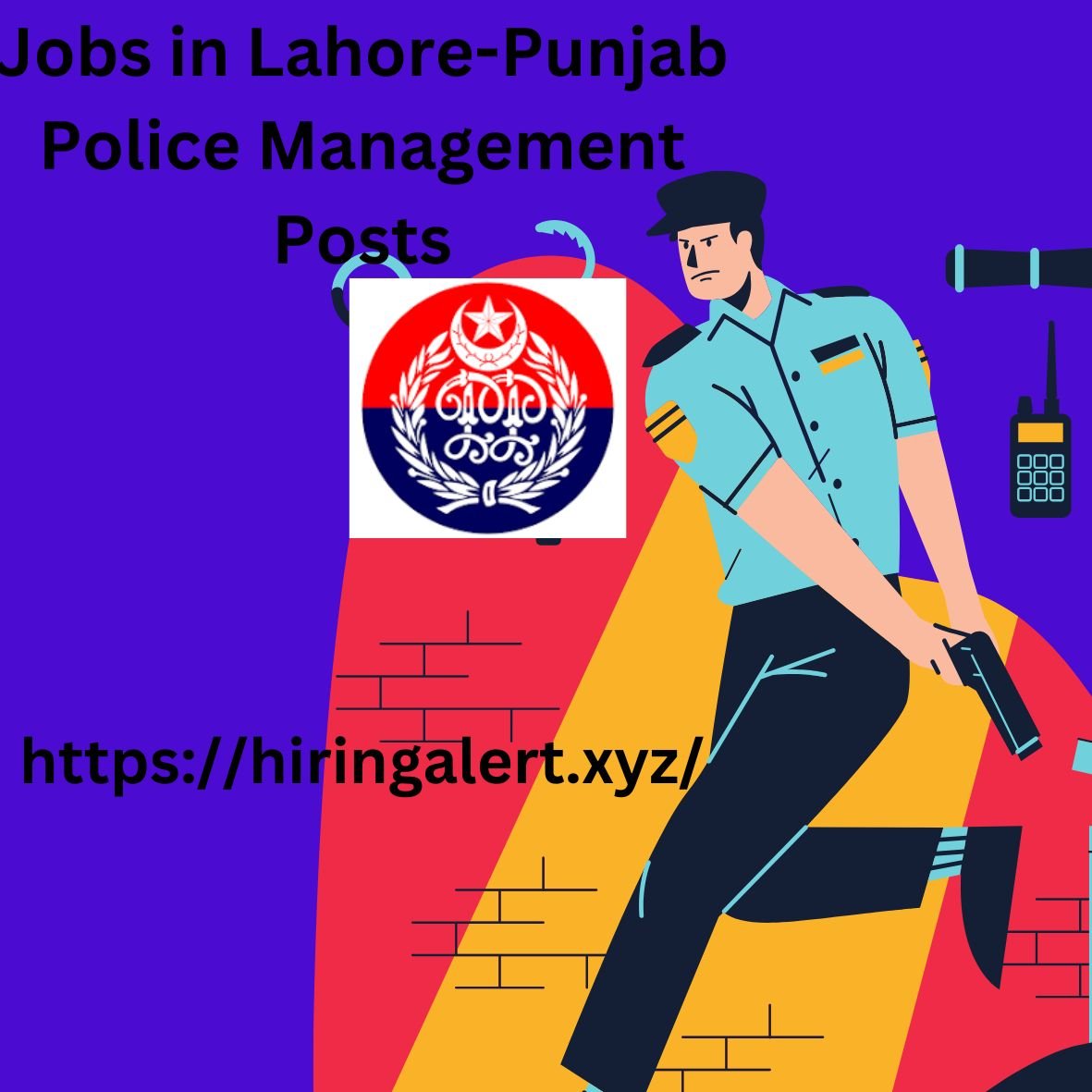 Jobs in Lahore-Punjab Police Management Posts